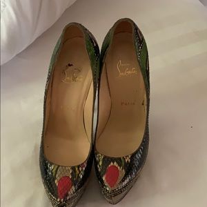 Christian louboutin worn